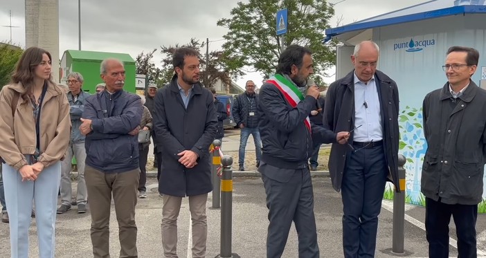 A Moncalieri inaugurata una nuova casetta dell'acqua