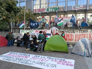 Tornano a protestare gli studenti dopo lo stop alla Sumud Flotilla