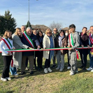 L'inaugurazione del nuovo parco L'inaugurazione del nuovo parco