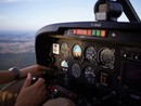 pannelo di controllo di un aereo
