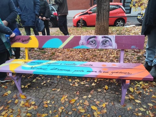 In piazza Moncenisio una panchina ricorda il consigliere della 4 Federico Varacalli In piazza Moncenisio una panchina ricorda il consigliere della 4 Federico Varacalli