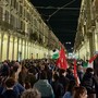 Manifestazione nel centro di Torino [foto Alessandro Azzolina e Valentina Cera)
