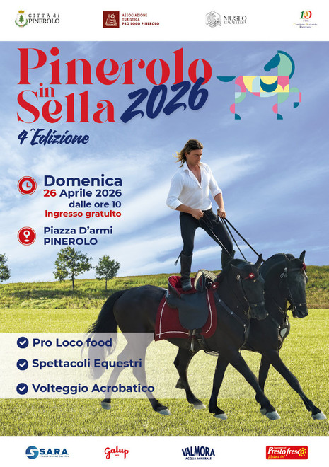Pinerolo in Sella, quarta edizione tra spettacoli equestri e nuova area food