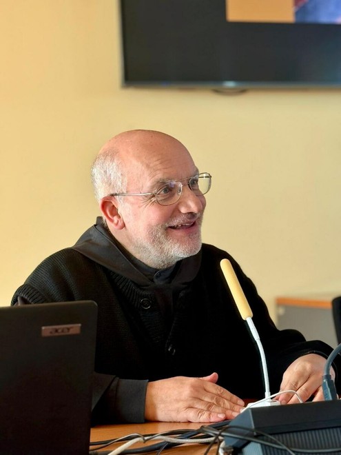 Il priore dell’Abbazia fratel Michael Davide Il priore dell’Abbazia fratel Michael Davide