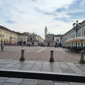 Piazza San Carlo con dehors