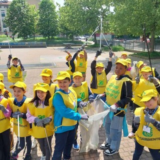 Piccoli studenti protagonisti con Legambiente di “Puliamo il mondo”