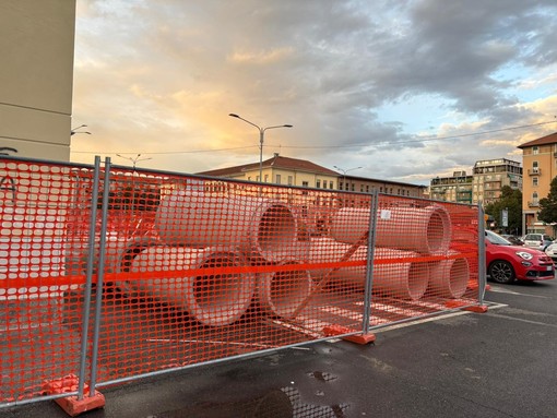Lavori in piazza Bengasi