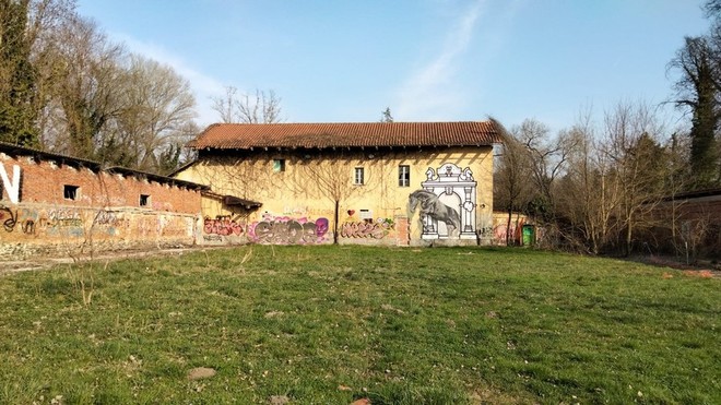 Immagine di archivio del parco del Meisino