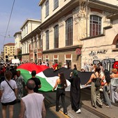 Immagine di una manifestazione pro Gaza