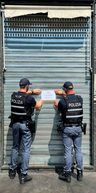 Il locale era frequentato da pregiudicati: il Questore lo chiude per 7 giorni
