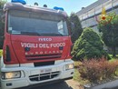 vigili del fuoco in azione