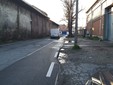 Condizioni difficili in strada Bertolla