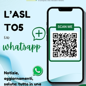 L’ASL TO5 lancia il suo canale whatsapp per una comunicazione più vicina ai cittadini