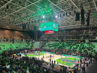 Hanno preso il via le Final Eight di pallacanestro a Torino Hanno preso il via le Final Eight di pallacanestro a Torino