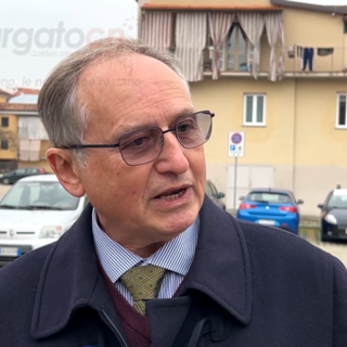 Mario Roggero, all'uscita del tribunale di Asti Mario Roggero, all'uscita del tribunale di Asti