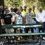 Ridipinta la panchina storica della Juve