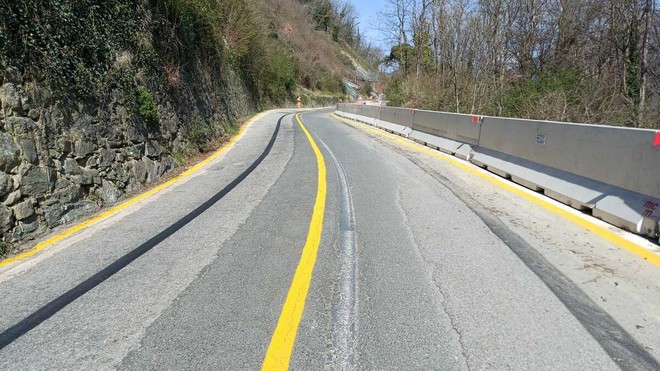 La Strada Provinciale 197 del Colle del Lys riaperta a Sabbionera