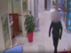 Una scena della rapina ripresa dalle telecamere