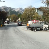 Riapertura di una strada a Bardonecchia