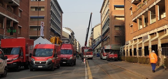 Crollo gru di via Genova, in aula un modellino in scala del mezzo