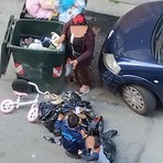 Emergenza rifiuti in zona Cenisia Emergenza rifiuti in zona Cenisia