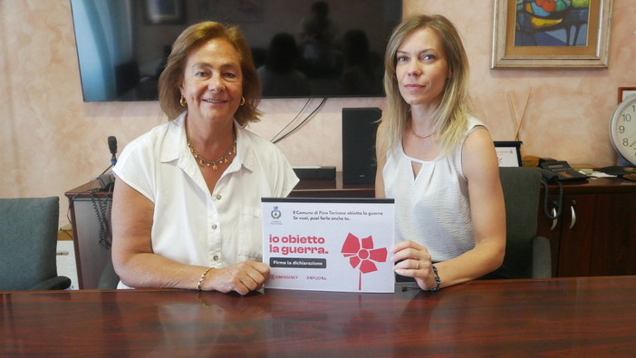 Pino Torinese si allea con Emergency contro la guerra Pino Torinese si allea con Emergency contro la guerra