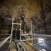 Basilica Mauriziana, la cupola torna a splendere
