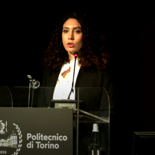 L'intervento di Alessia Quacquarelli, rappresentante degli studenti nel Senato Accademico del Politecnico di Torino