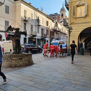 Il momento dei soccorsi