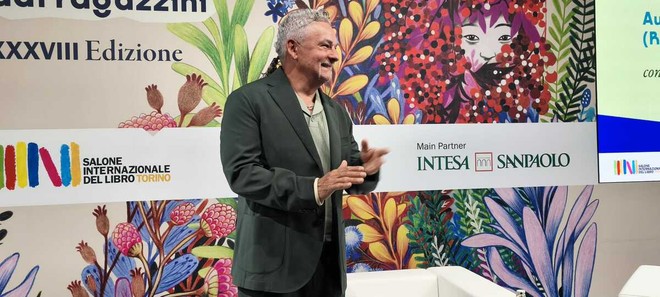 Roberto Baggio mattatore al Salone del Libro