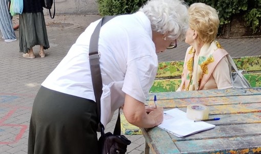 Via alla raccolta firme davanti alla scuola: "Serve un dosso per rallentare le auto" Via alla raccolta firme davanti alla scuola: "Serve un dosso per rallentare le auto"