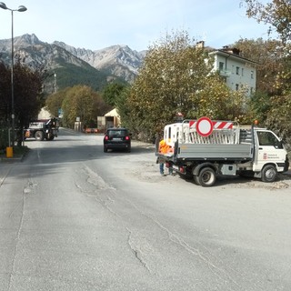 Riapertura di una strada a Bardonecchia