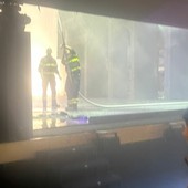 Incendio al teatro Alfieri