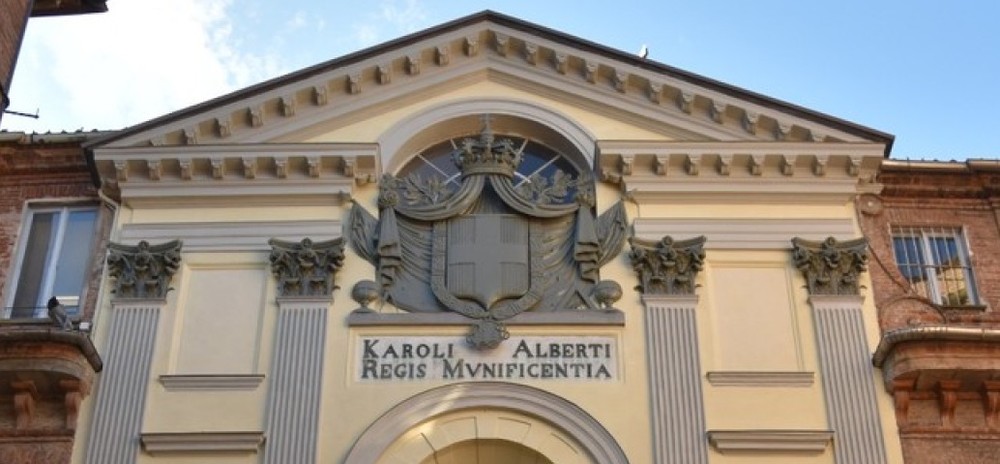 Una immagine del Real Collegio Carlo Alberto di Moncalieri