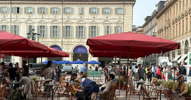 Riprese nel centro di Torino per il grande cinema internazionale