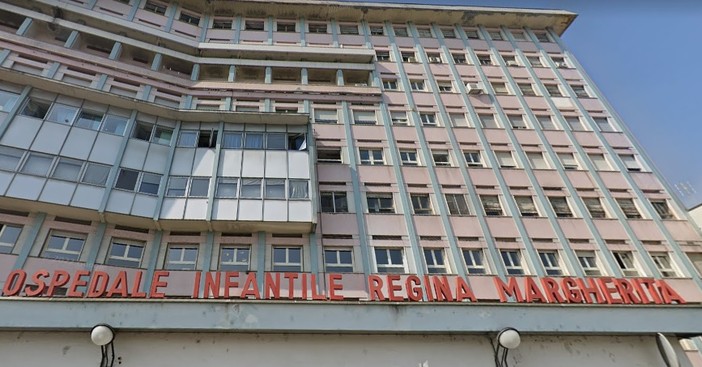 Una immagine dell'ospedale Regina Margherita Una immagine dell'ospedale Regina Margherita