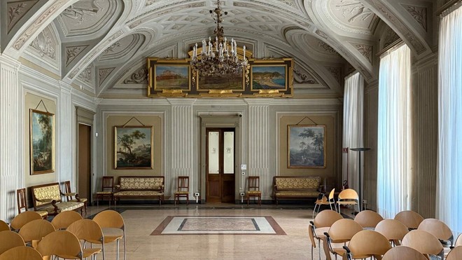 Una immagine dell'interno del Real Collegio Carlo Alberto di Moncalieri