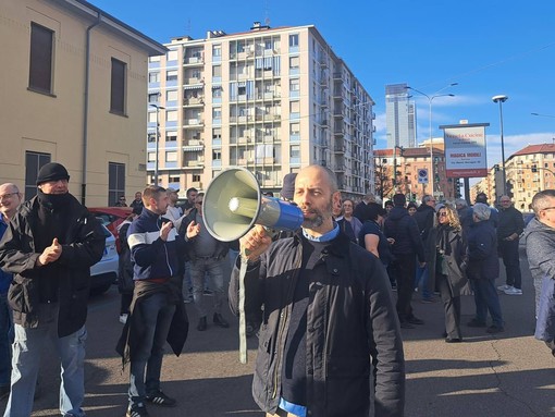 Il portavoce del comitato Nizza-Bengasi Matteo Rossino