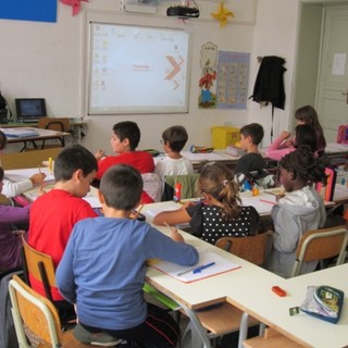 studenti bambini - foto di archivio