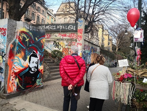 Un murales a Torino per ricordare Leo, la mamma:&quot;Stefano amava la vita&quot; [FOTO]