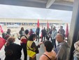 Presidio e protesta dei lavoratori di PostalCoop a Grugliasco