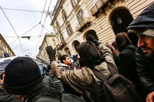 Scontri ieri a Torino Scontri ieri a Torino