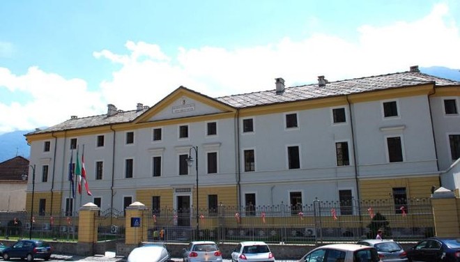 Una immagine dell'ospedale di Susa