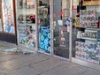 La spaccata ai danni di un negozio in via Po