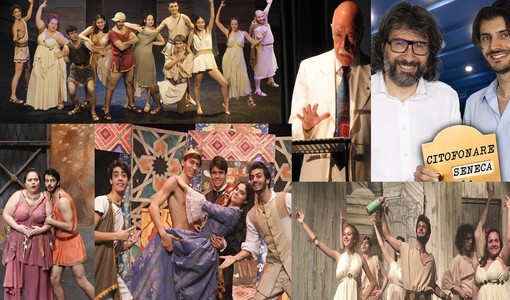 Plauto, Cicerone e la novità "Citofonare Seneca": dal 14 ottobre i classici in scena al Teatro Erba Plauto, Cicerone e la novità "Citofonare Seneca": dal 14 ottobre i classici in scena al Teatro Erba