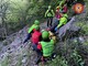 Escursionista precipita in una zona impervia sopra Chiaverano: per salvarla intervengono Soccorso Alpino e Vigili del Fuoco