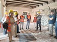 Sopralluogo al cantiere del Borgo Medievale Sopralluogo al cantiere del Borgo Medievale