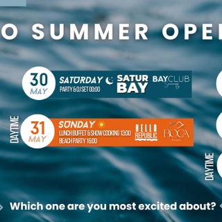 SANREMO SUMMER OPENING - 5 giorni di eventi, musica, relax e nightlife nella capitale della Riviera SANREMO SUMMER OPENING - 5 giorni di eventi, musica, relax e nightlife nella capitale della Riviera