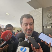 Il ministro dei Trasporti e leader della Lega Matteo Salvini