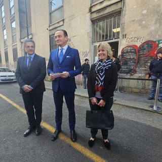 Sopralluogo nei nuovi spazi destinati all'ufficio stranieri